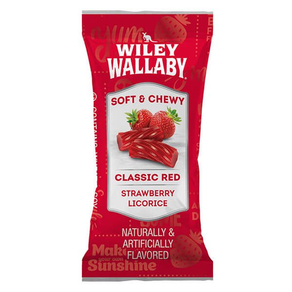 Wiley Wallaby Classic Red Licorice Bites