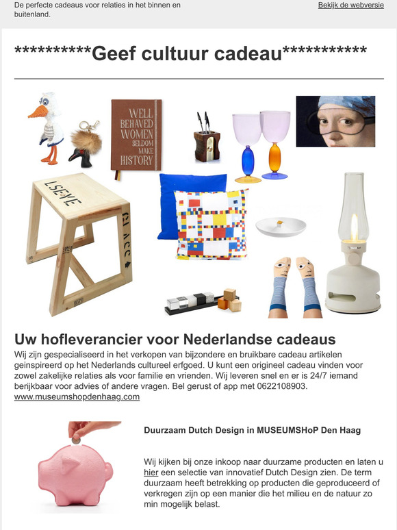 MUSEUMSHoP nieuwe culturele cadeaus zomer 2022 ☀️
