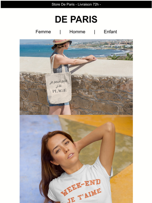 Des nouveautés à 11€ sur STORE DE PARIS