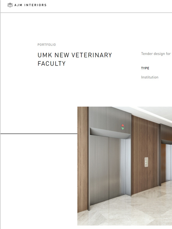 Portfolio - UMK NEW VETERINARY FACULTY