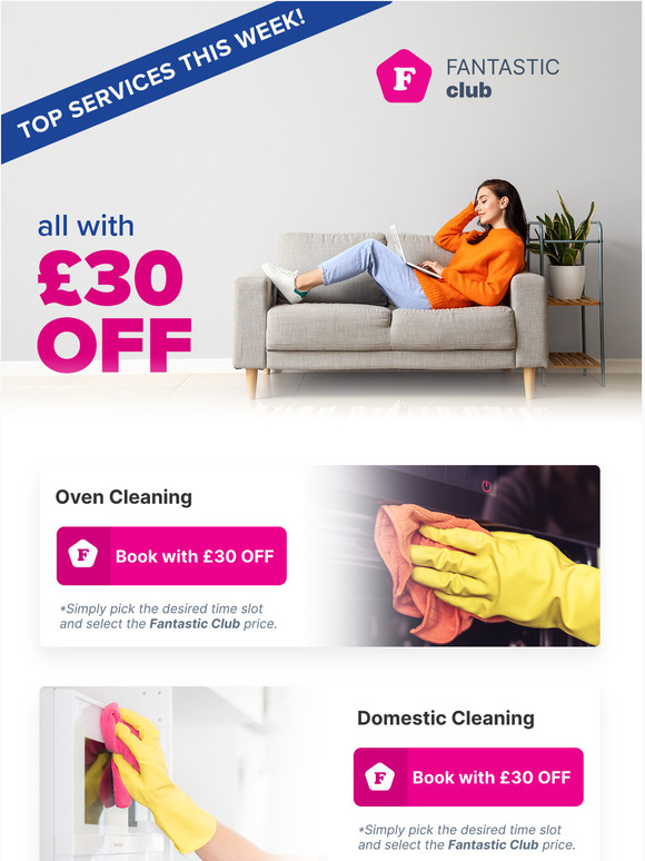 Get £30 OFF ALL of them