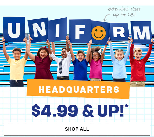 Children's Place Uniforms are HERE 4.99 & Up! Milled