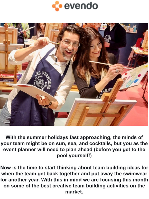 Time to get creative with your team building
