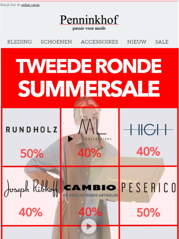 Penninkhofmode NL-BE: NIEUWE MERKEN IN SALE! | Milled