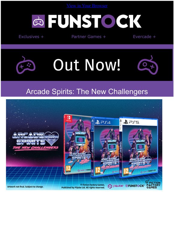 OUT NOW - Arcade Spirits: The New Challengers 👾