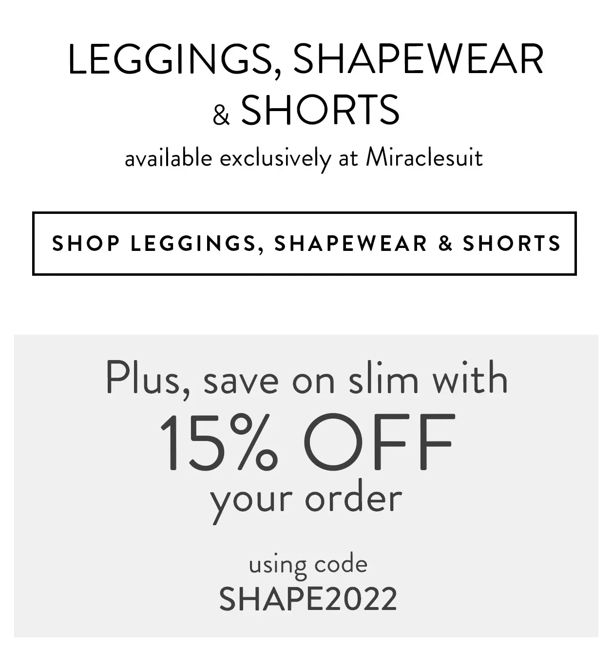 Shop Leggings & Shapewear
