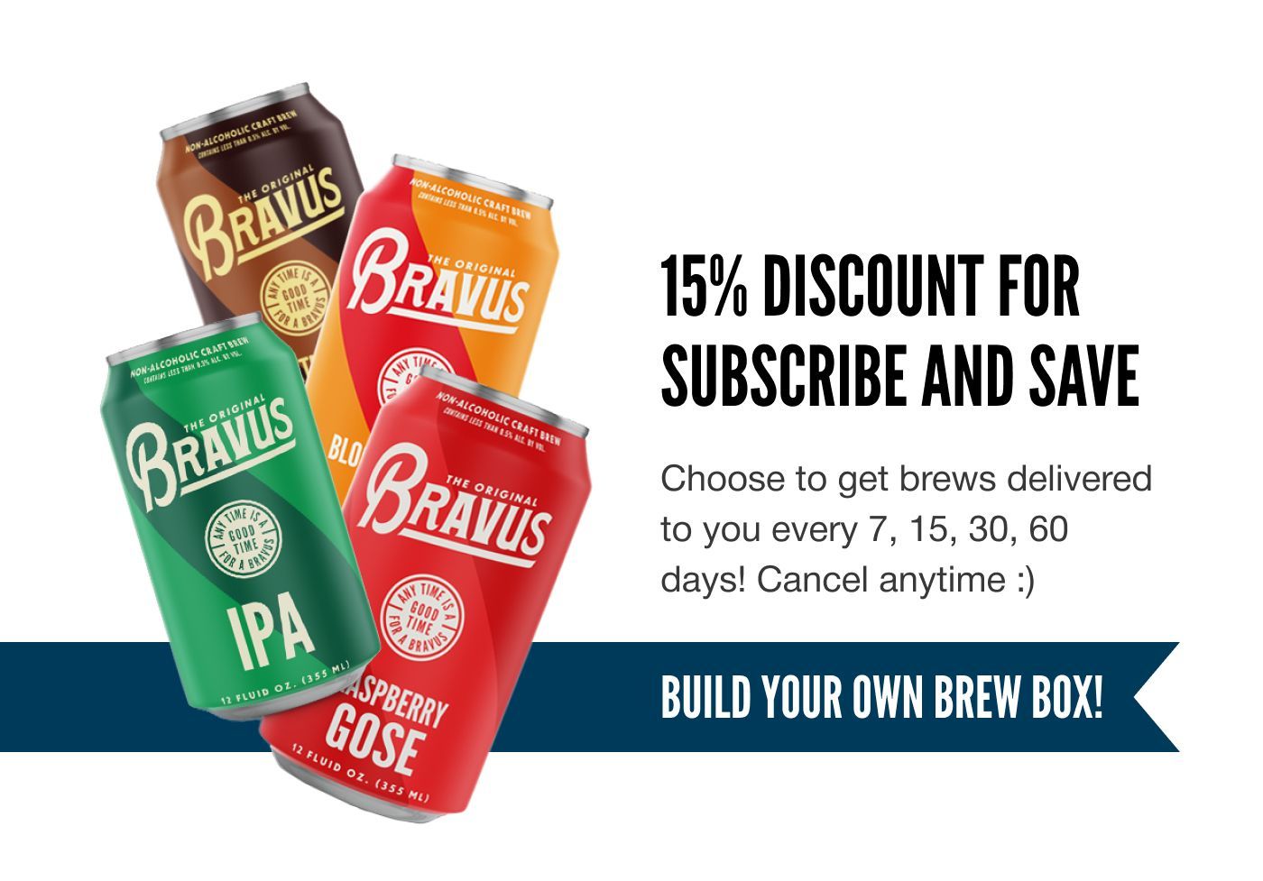 BRAVUS A Toast to the Benefits of NonAlcoholic Brews Milled