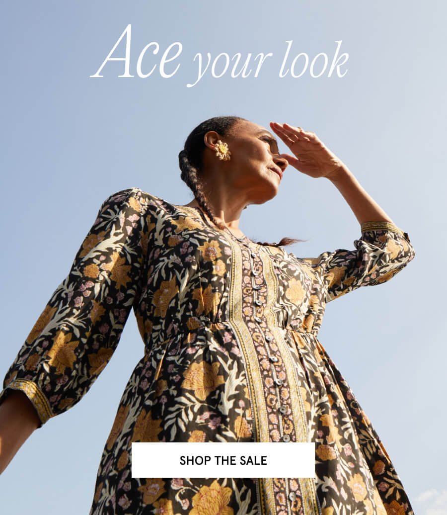Ace your look. SHOP THE SALE