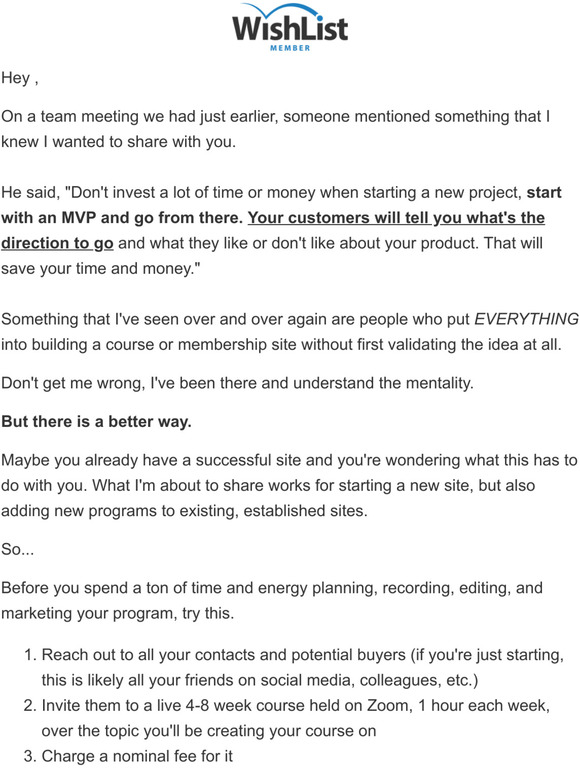 Don't waste your time, energy, and money