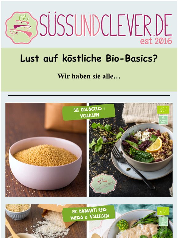 Lust auf köstliche Bio-Basics? 🍜