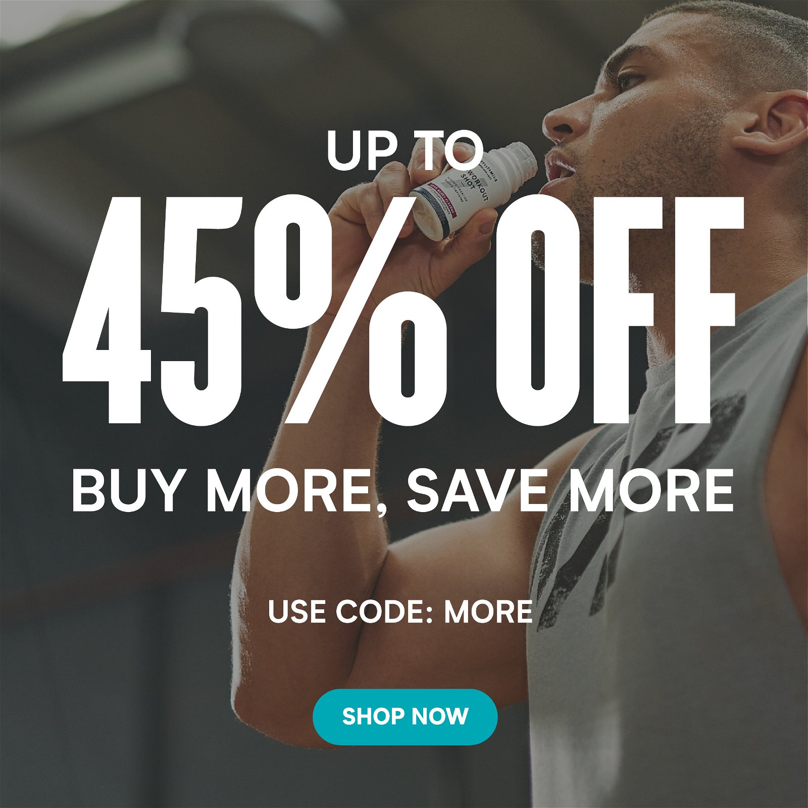 Buy more, save more up to 45% off