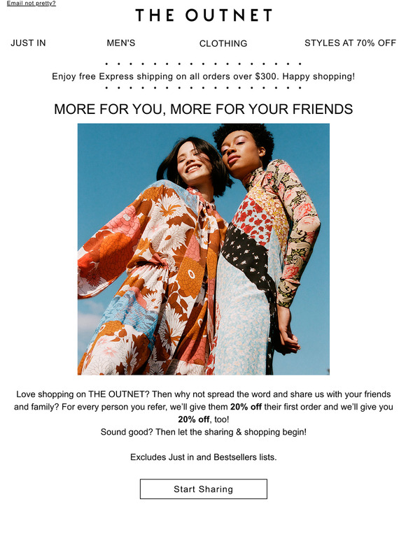 THE (UK) Refer a friend and get 20 off Milled