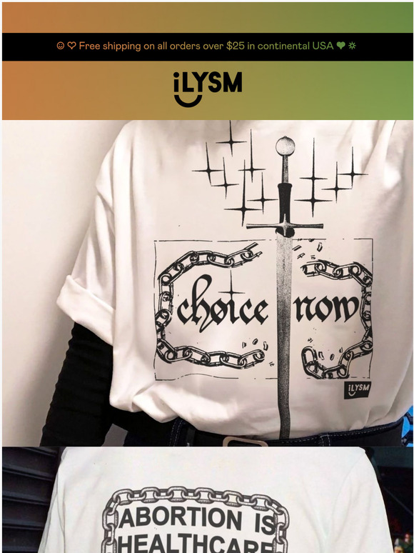 Support abortion funds today! Limited Edition Tee