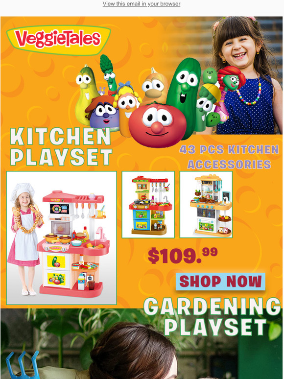 VeggieTales Store All New VeggieTales Playsets! Milled
