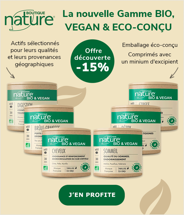 Nouvelle Gamme Vegan et Bio