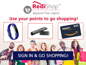 Use your RediPoints for Merchandise, Gift Cards and More.