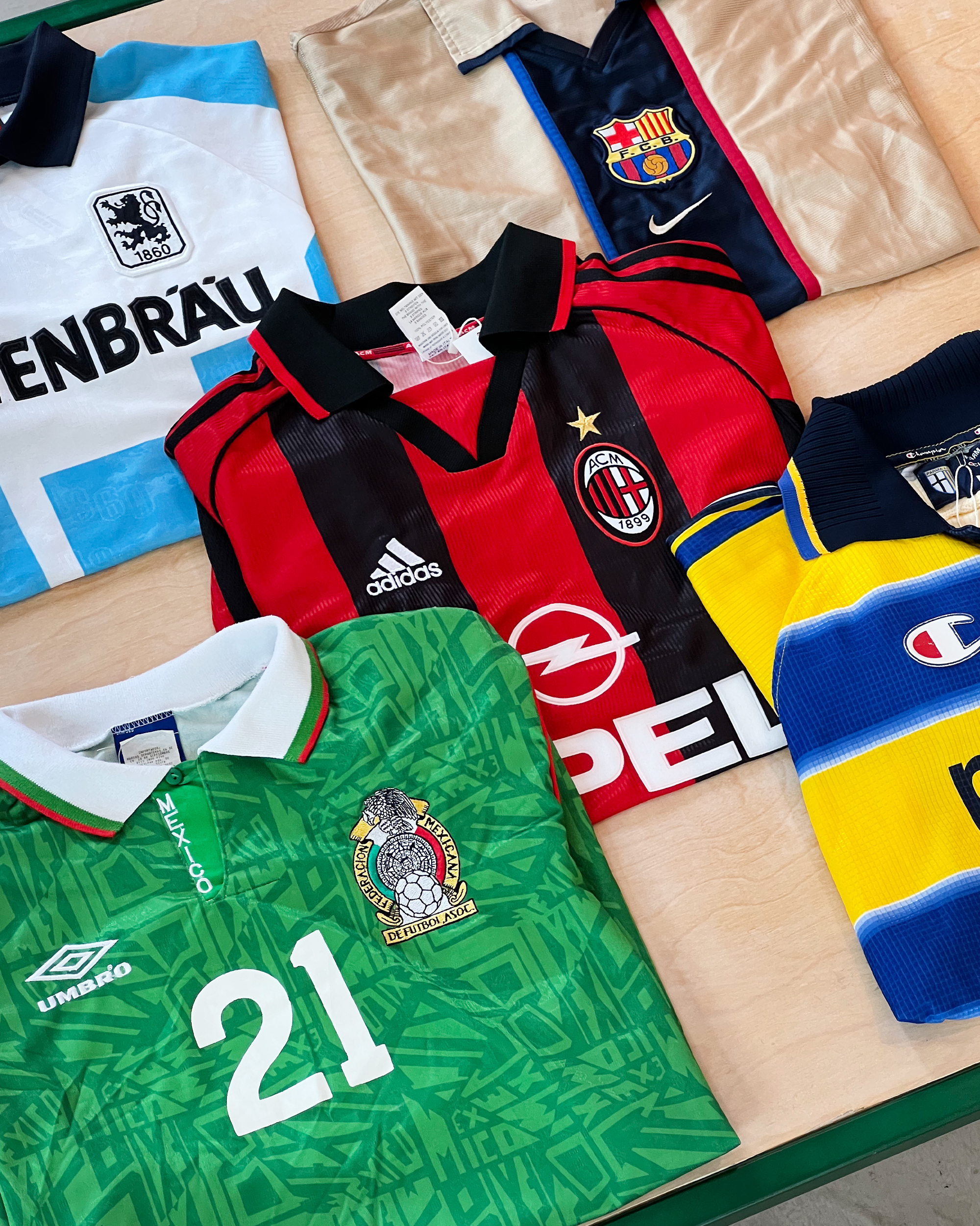 Bowery FC Pop-Up Shop with Classic Football Shirts — BOWERY