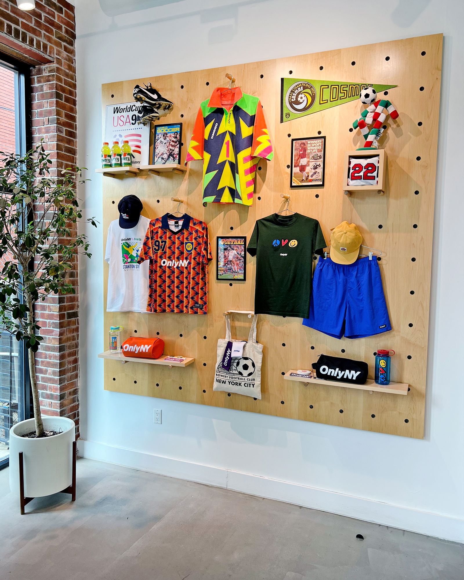 Bowery FC Pop-Up Shop with Classic Football Shirts — BOWERY