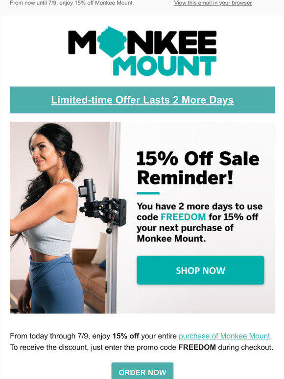 Reminder! Limited-time offer ends 🔜