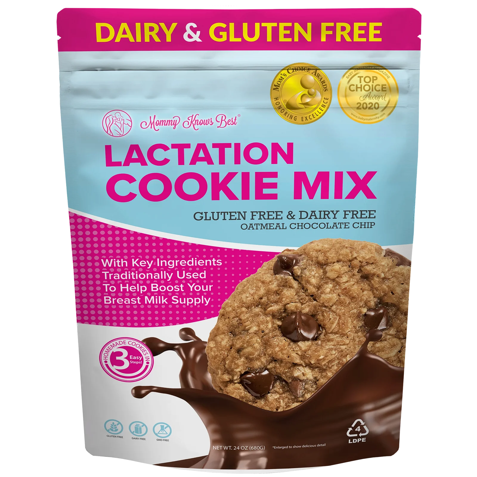 Image of Gluten/Dairy Free Lactation Cookie Mix