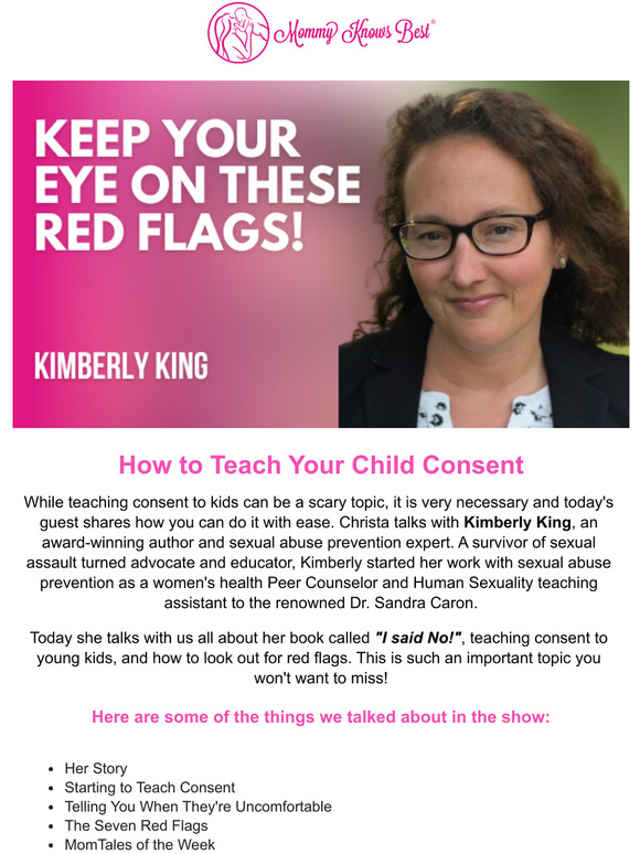 Teaching Red Flags and Consent to Kids