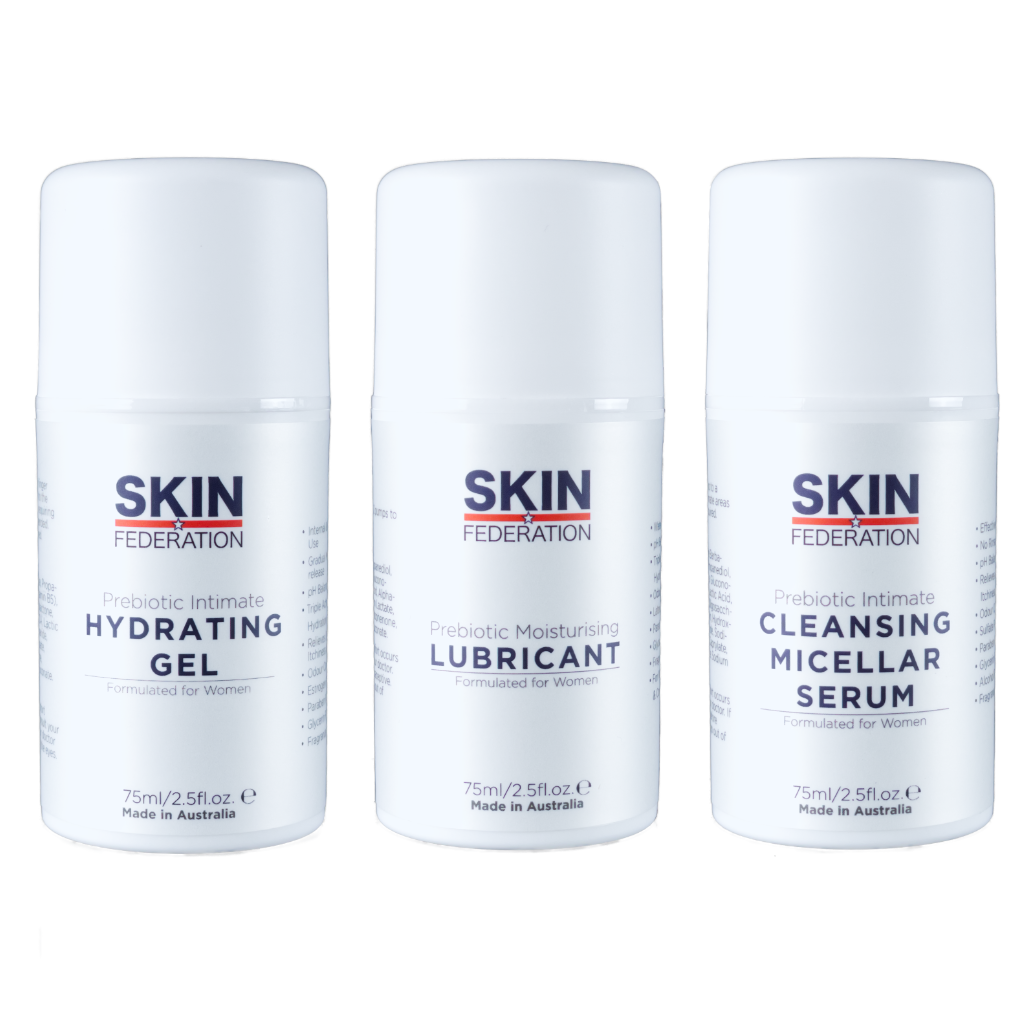 3 Pack Bundle (Hydrating Gel, Micellar Serum and Moisturising Lubricant)