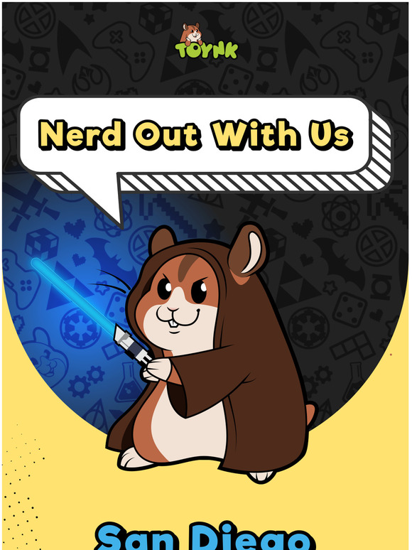 Toynk Toys Get Your Toynk Exclusives at SDCC! 🎉 Milled