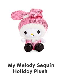 My Melody Sequin Holiday Plush