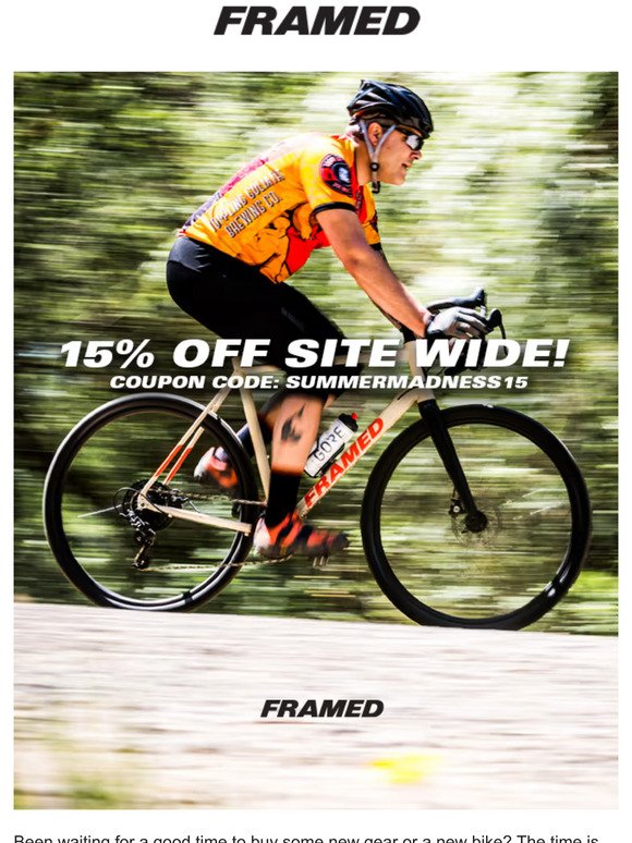 Framed | 15% off our entire site!