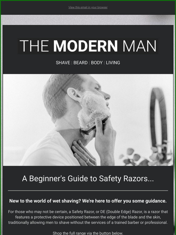 The Modern Man: A Beginner's Guide to Safety Razors...🪒 | Milled