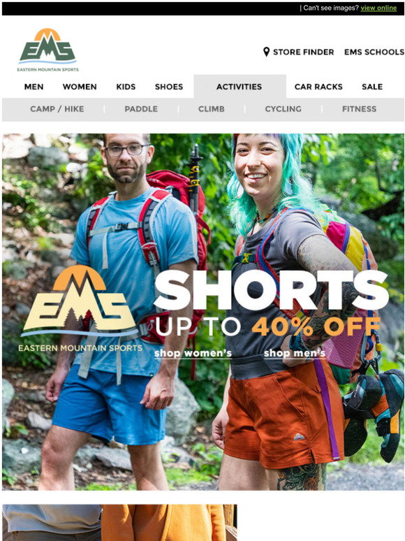 Eastern Mountain Sports: 🔻 EMS Shorts 
