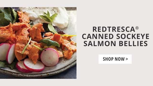 Redtresca® Canned Sockeye Salmon Bellies