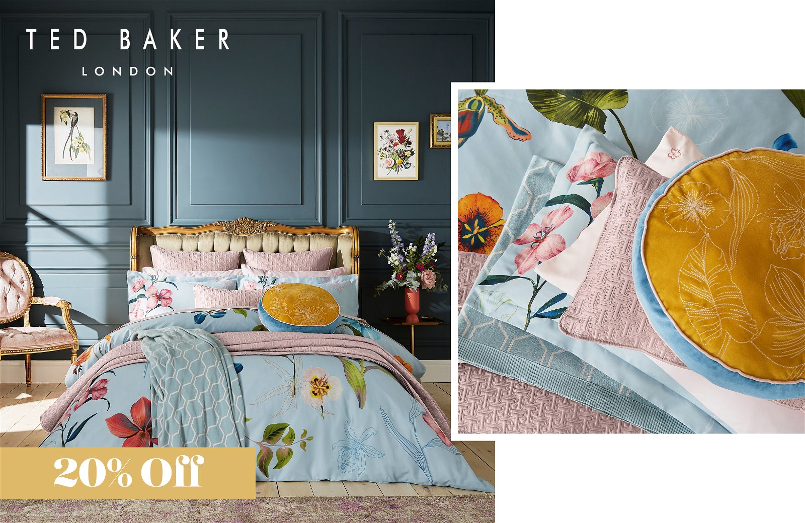 Ted Baker New Hampton Bedding Collection