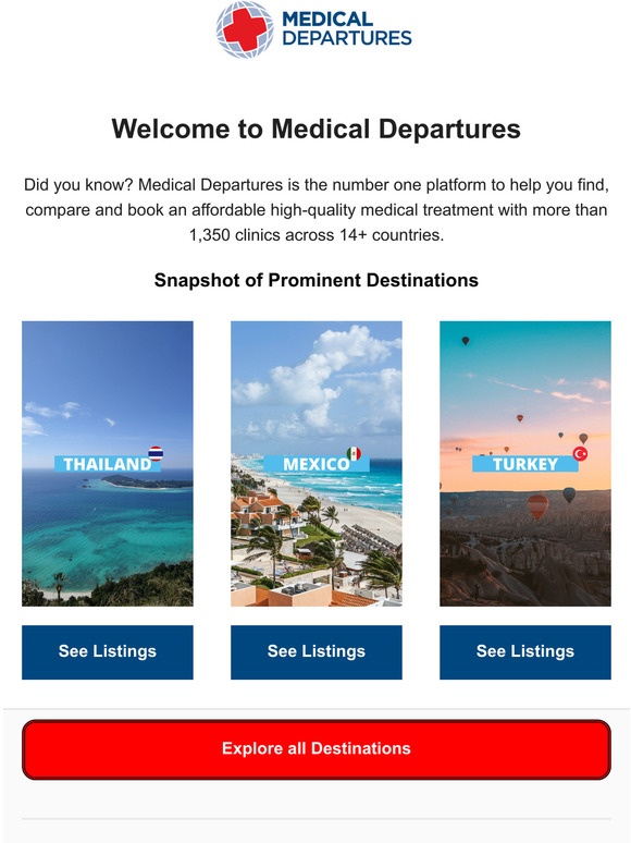 Consider these destinations for your next medical treatment