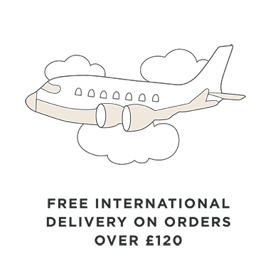 FREE INTERNATIONAL ON ORDERS OVER £120
