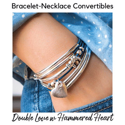 Bracelet necklace convertibles collection