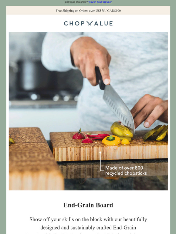 Sustainable cutting boards that look good in your kitchen