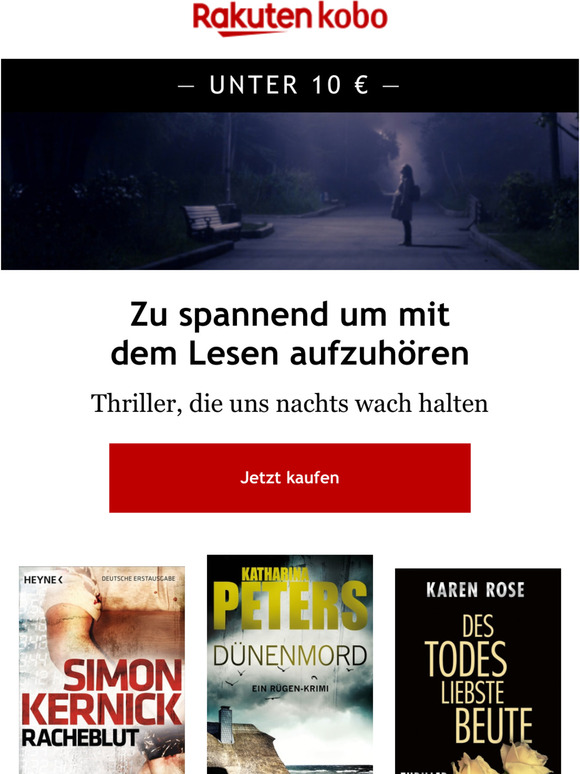 Unter 10 €: Zu spannend um mit dem Lesen aufzuhören