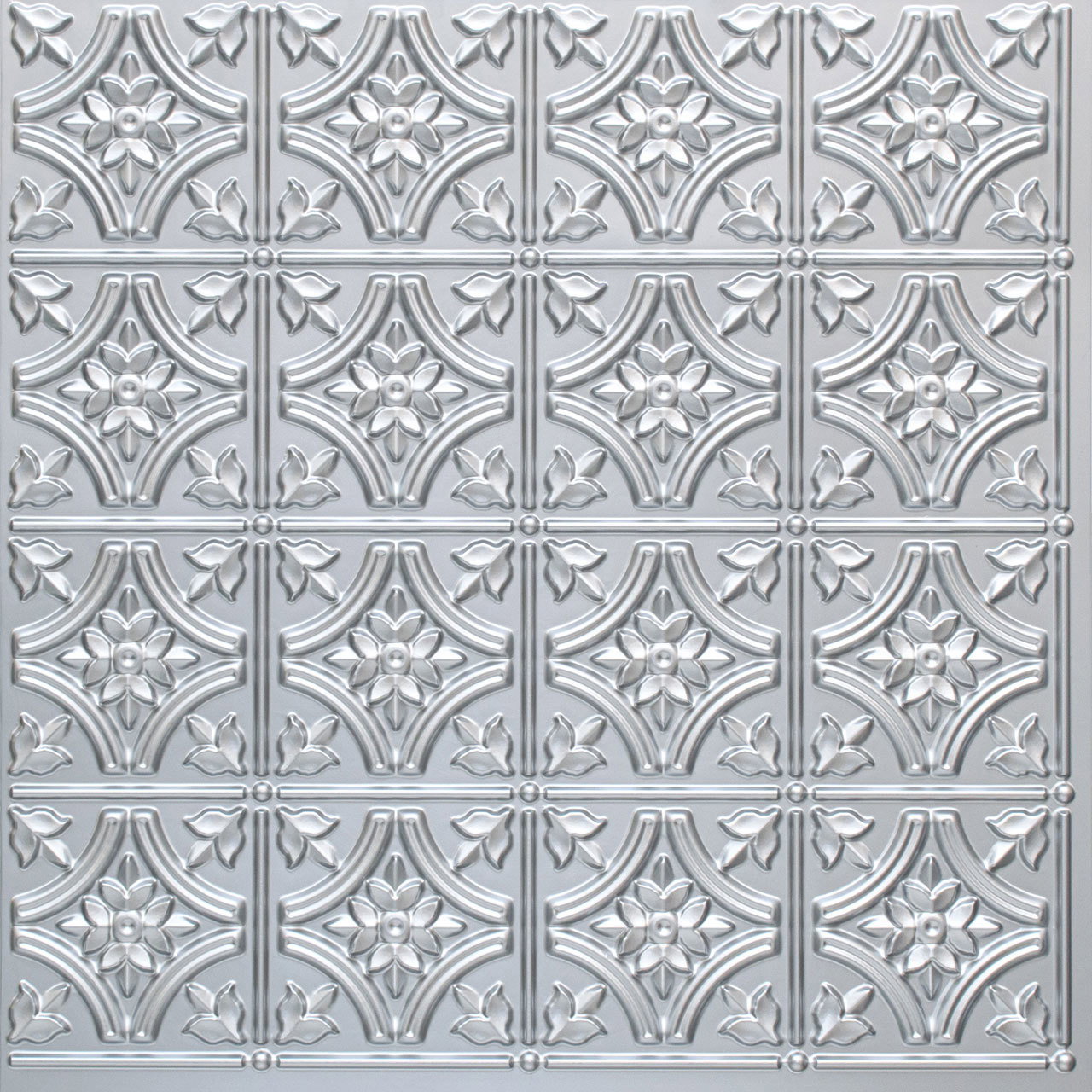 Image of Gothic Reims - Faux Tin Ceiling Tile - 24 in x 24 in - #150
