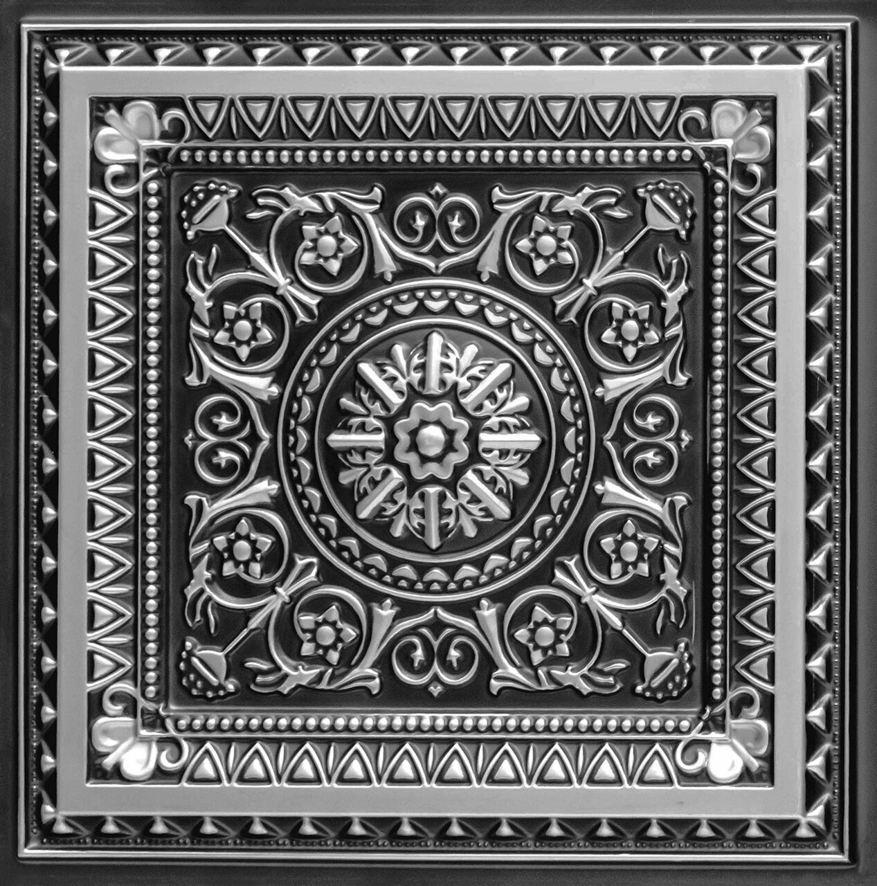 Image of La Scala - Faux Tin Ceiling Tile - 24 in x 24 in - #223