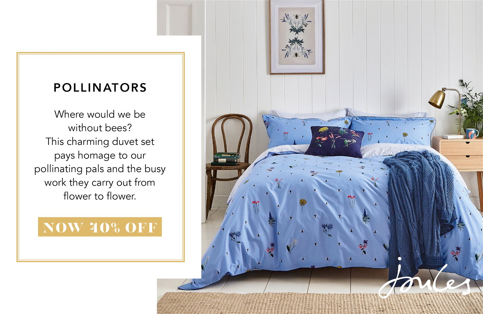 Joules Pollinators Bedding Collection