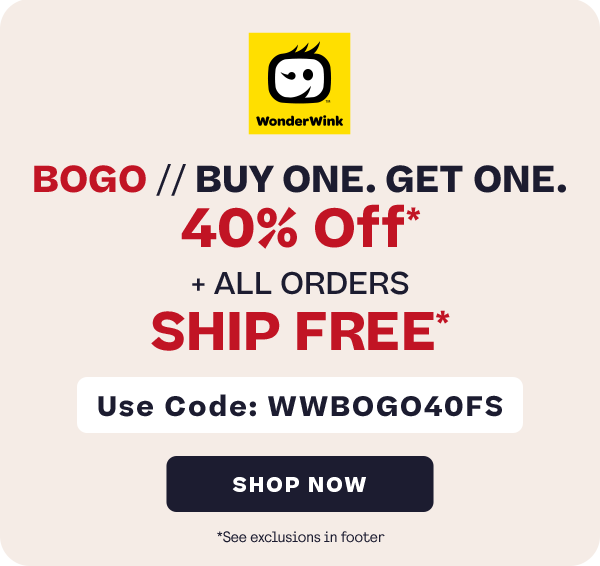 BOGO WonderWink 40% off + FREE SHIPPING