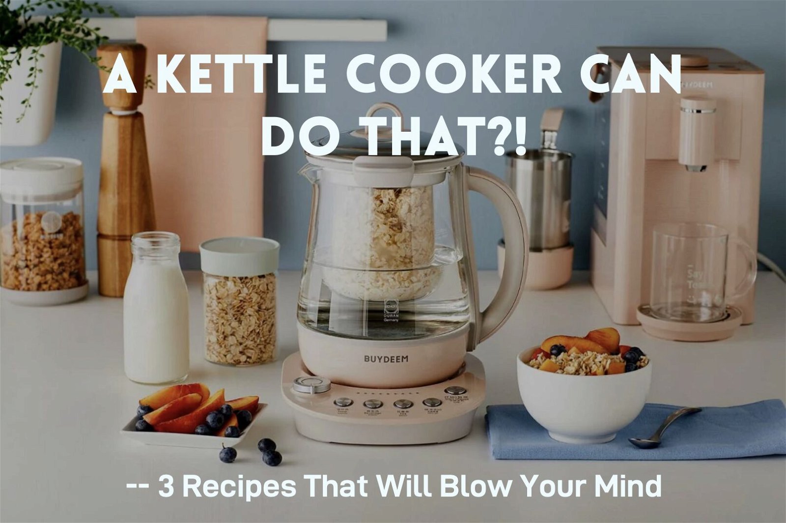 Get Buydeem Kettle Cooker K2763 Delivered