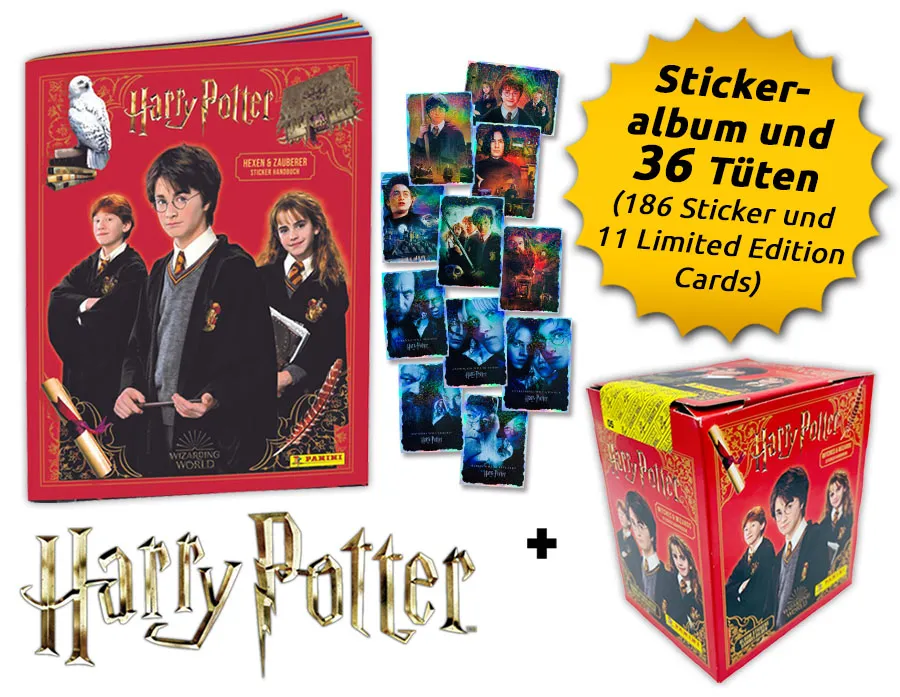 Panini bringt magischen Sammelspaß: Die Harry Potter Evolution