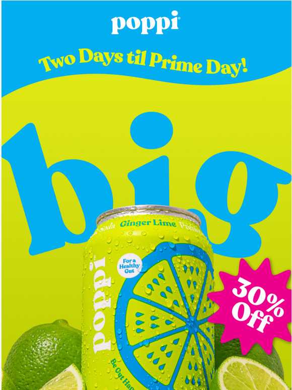 Poppi BIG DEAL ENERGY 🛍 Milled