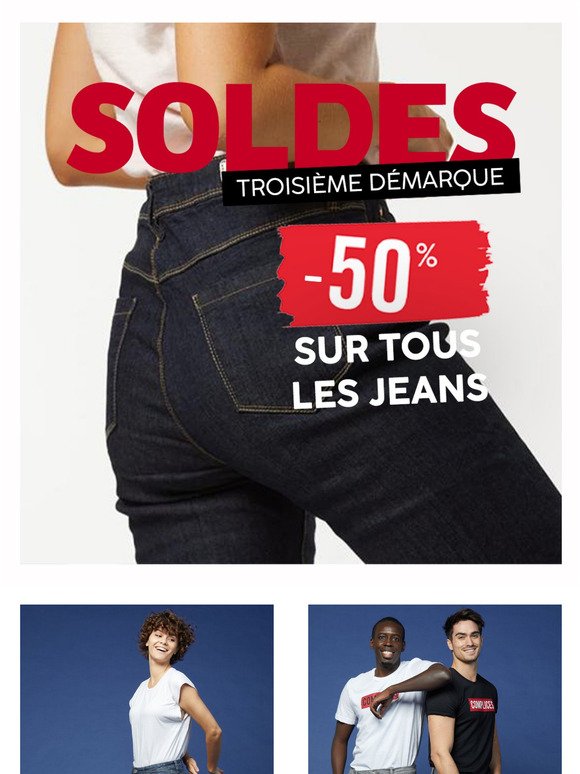 Ouvrez-vite: 50% sur tous les jeans ⭐️