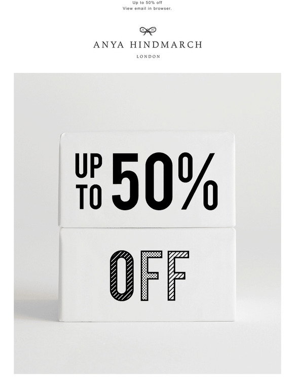 Anya Hindmarch Sale collection favourites Milled