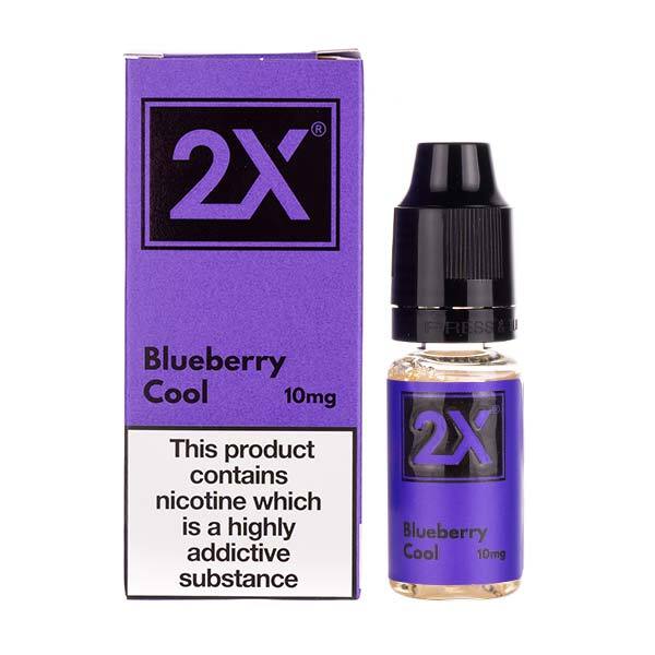 Image of Blueberry Cool Nic Salt E-Liquid by 2X