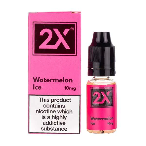 Image of Watermelon Ice Nic Salt E-Liquid by 2X