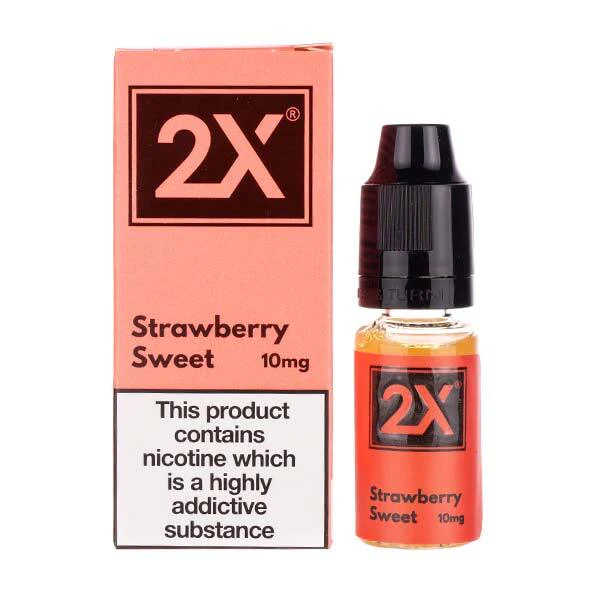 Image of Sweet Strawberry Nic Salt E-Liquid by 2X